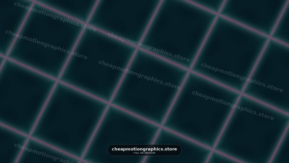 Glowing Pink Grid on Dark Background
