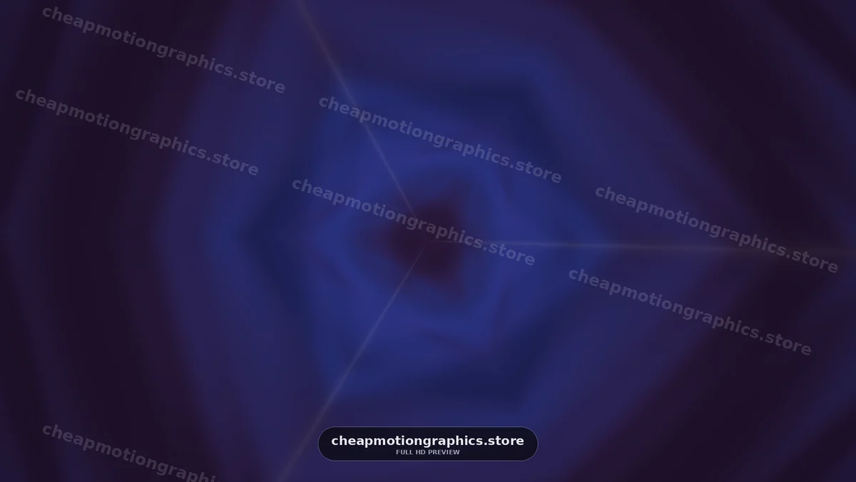 Abstract shapes with blue tones in motion create a swirling effect