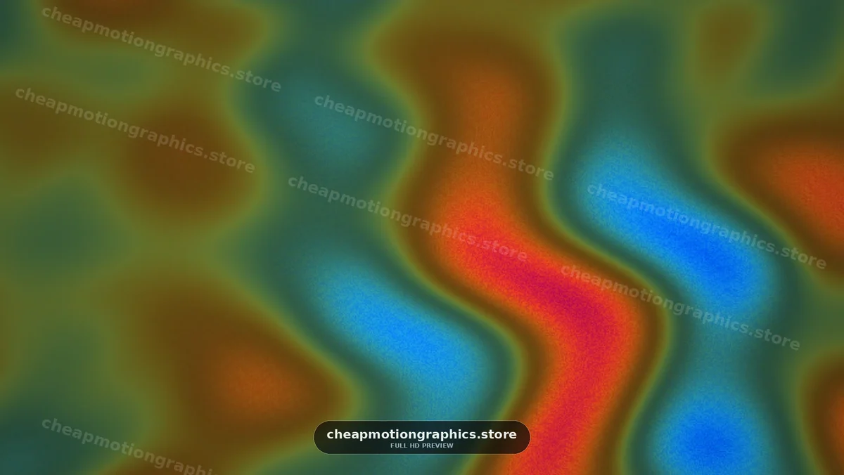 Colorful abstract wave patterns with smooth motion