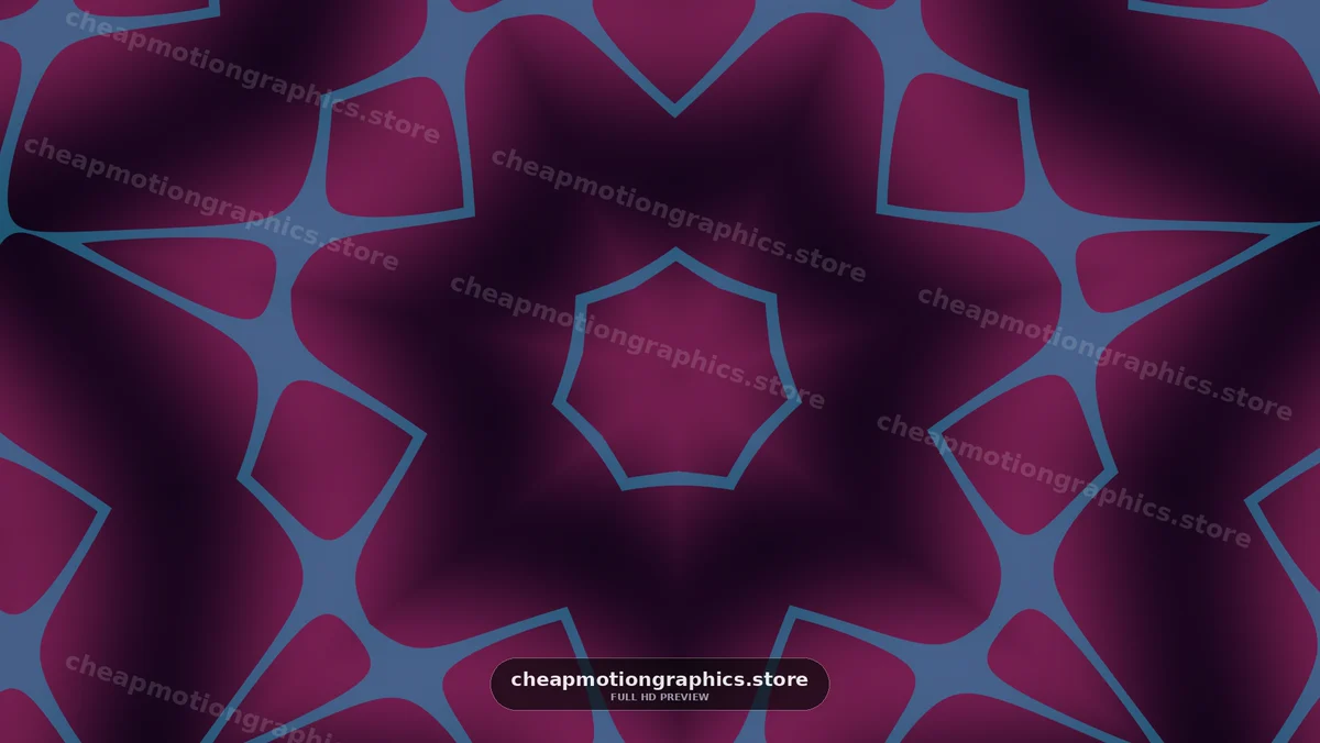 Abstract Organic Geometric Pattern