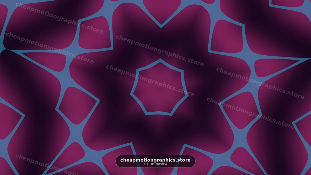 Abstract Blue Network Pattern on Magenta Background
