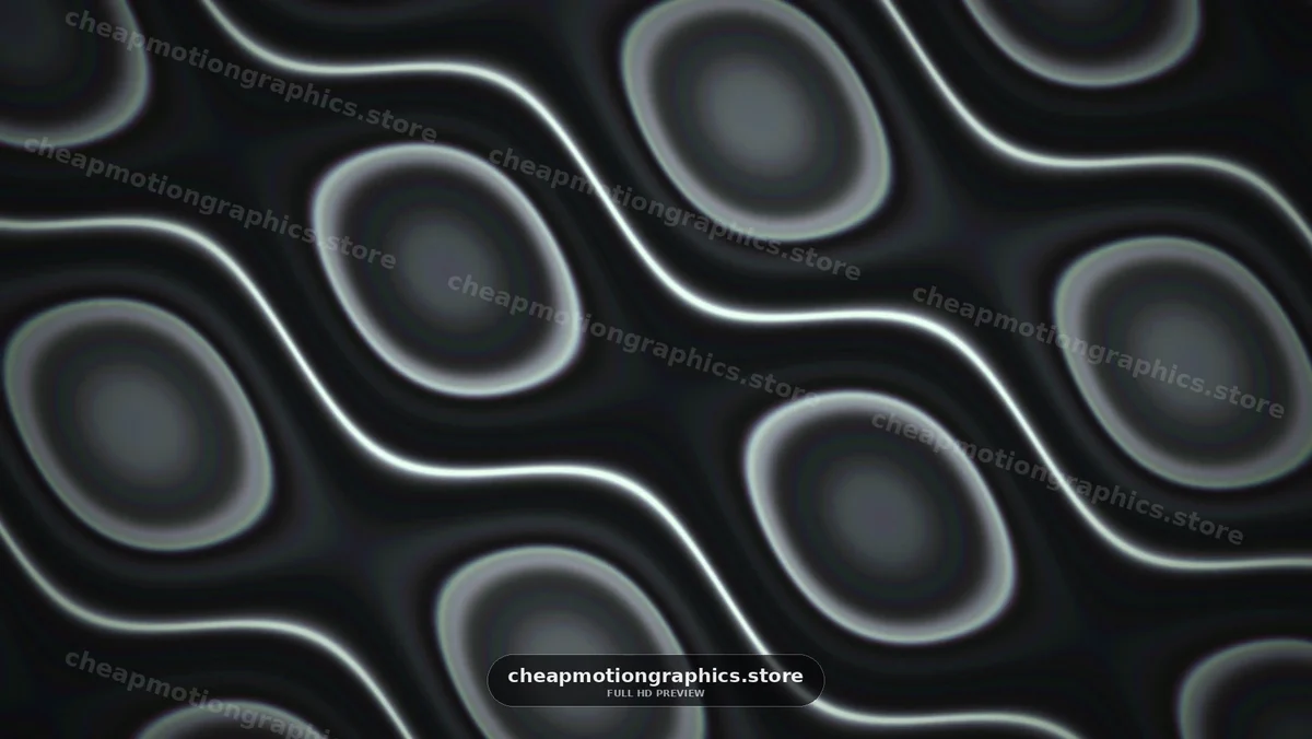 Abstract Monochrome Organic Wave Pattern