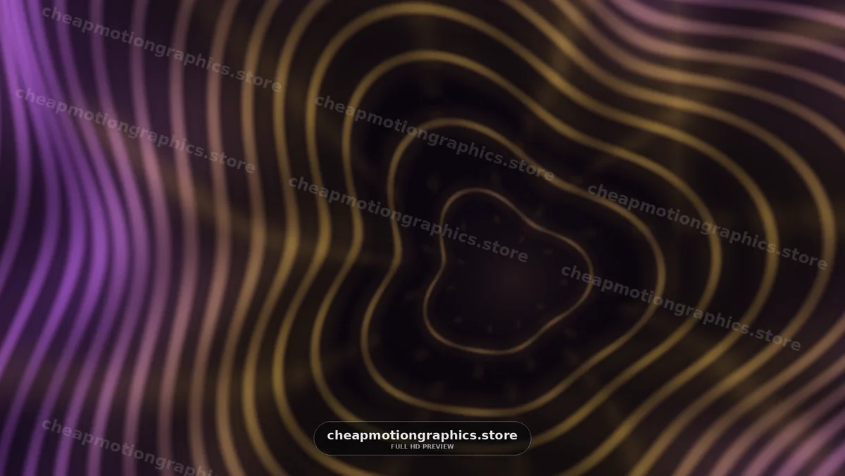 Colorful abstract waves in motion